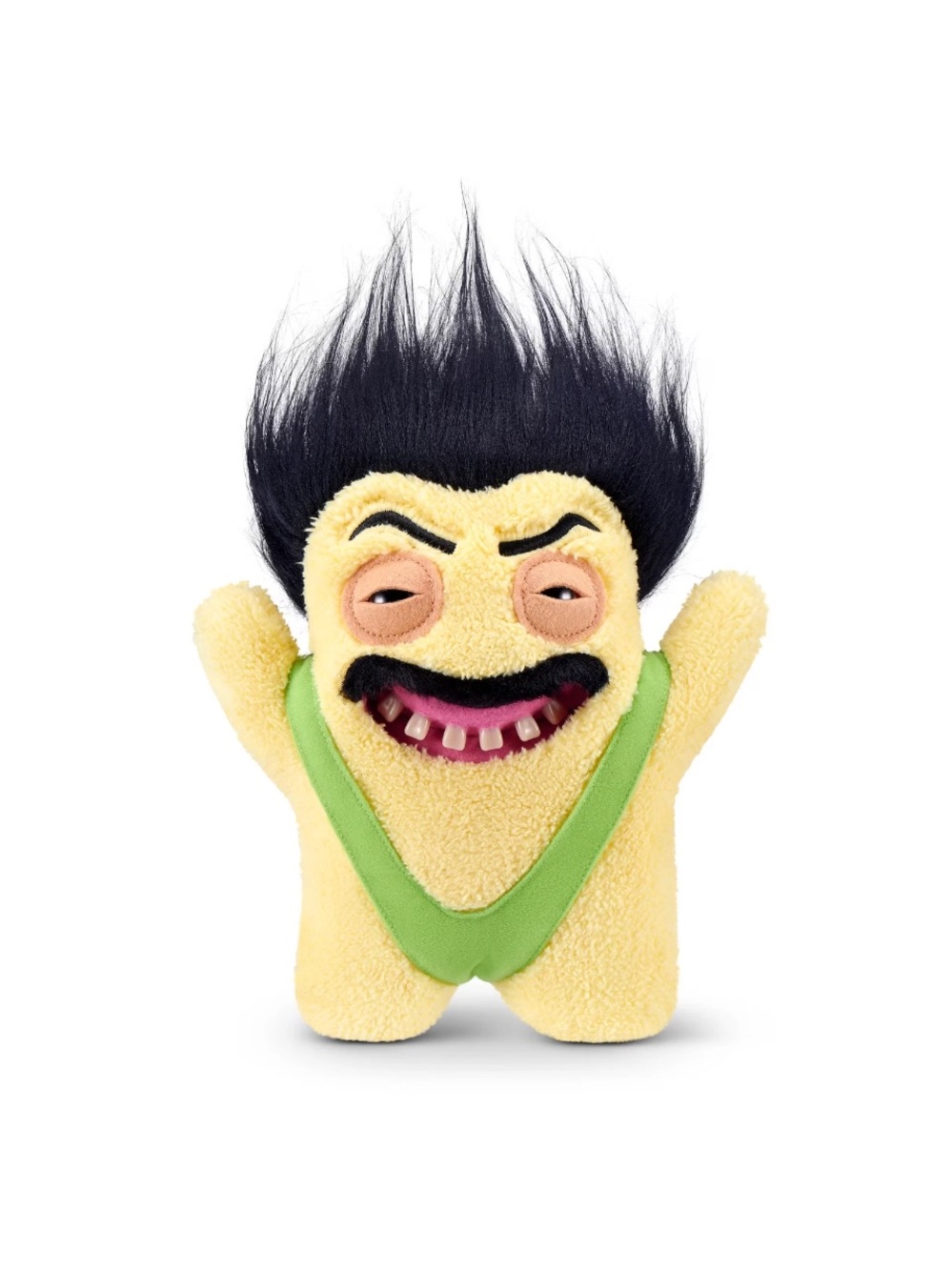 New Fuggler Fuggstars! Series 2 Fugrat Borat Unitard 9" Plush Monster Teeth